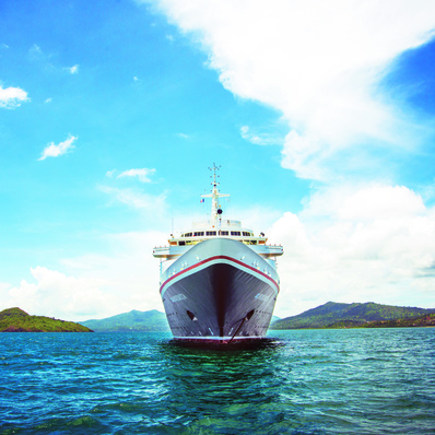 Boudicca at sea - mystery cruise blog Boudicca at sea